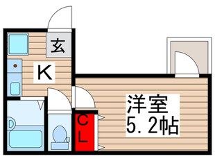 クレア南千住の物件間取画像